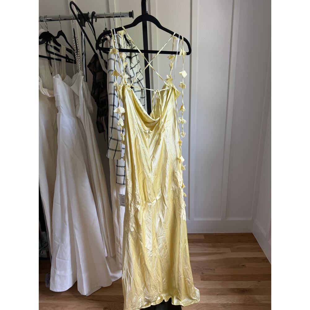 NBD Inaya Gown in Butter Yellow - Picture 16 of 16